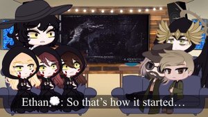 Resident Evil 8 reacts to HUNK | Gacha Club