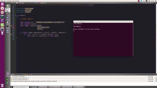 [C++] Регулярные выражения (урок 2) regex_search смотреть онлайн