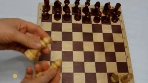 Названия и расстановка фигур на шахматной доске.