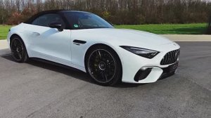 MERCEDES AMG SL63 в роскошном белом цвете