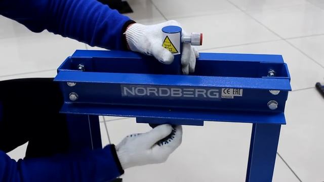 Пресс NORDBERG ECO N3604L настольный 4 т. Сборка смотреть онлайн