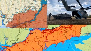Карта боевых действий. Херсонский плацдарм можно было удержать