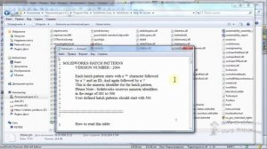 Штриховка дерева в программе SolidWorks