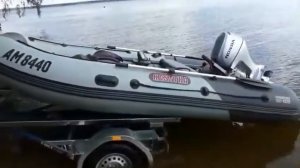 Роликовые ложементы из нержавеющей стали под лодкой ПВХ,в дальнейшем будут использоваться WINDBOAT4