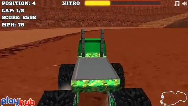 Monster race 3d Game смотреть онлайн