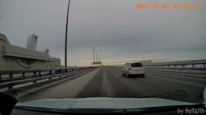 А-118   КАД (внутреннее кольцо 127→141 км) [Кронштадт → Приморское шоссе] (январь 2022).mkv