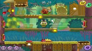 Видео прохождение улитка Боб 8 от 1 до 30 уровня.