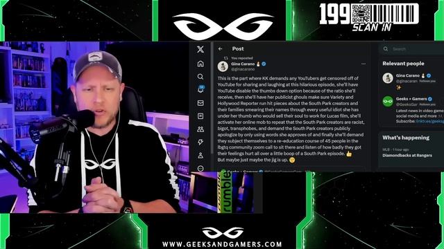 Gina Carano WRECKS Kathleen Kennedy After South Park Panderverse Episode смотреть онлайн