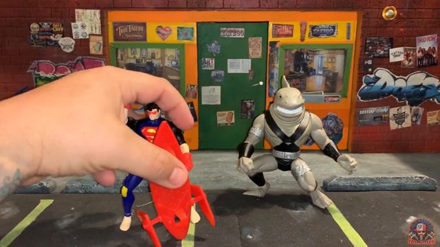 1999 Hasbro Superboy Vs KingShark 2 Pack Review