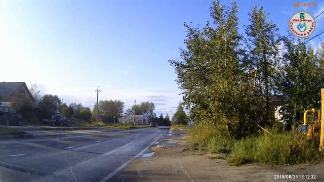 Югорск. Остановка Авто от ДПС всего на 1 минуту 45 секунд 24 августа 2019 год смотреть онлайн
