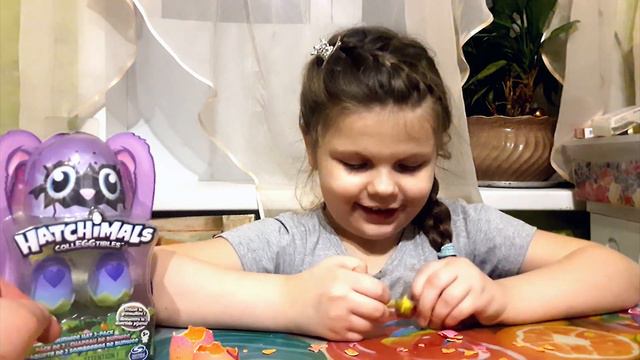 ИГРУШКА ЯЙЦО Hatchimals ! Обзор и распаковка игрового мини набора животных