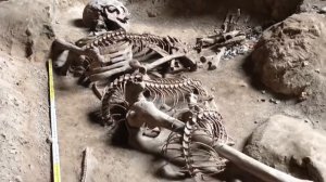 Гигантский человеческий скелет, найденный в пещере Као Кханап Нам в Таиланде!