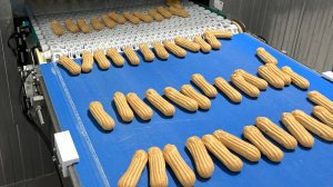 Спиральный фризер для заварных кондитерских изделий (эклеры, кольца)