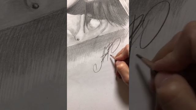 Рисуем женский портрет карандашом | Процесс рисования женского портрета | Drawing portrait process смотреть онлайн