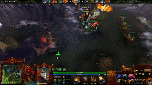 Dota 2 RMM #2 - Sniper - Когда ты даже не понимаешь - как так получилось?