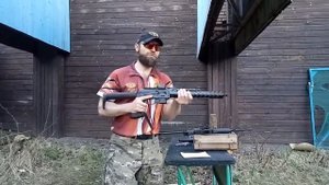 Трубчатое цевье на карабин Сайга 9.19 Shooter Man