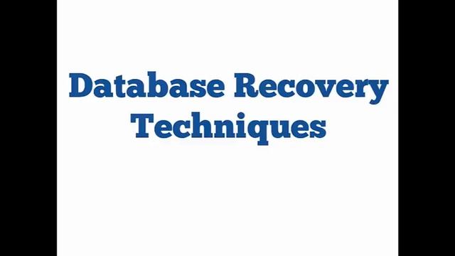 SQL Server Database Recovery Techniques 2
