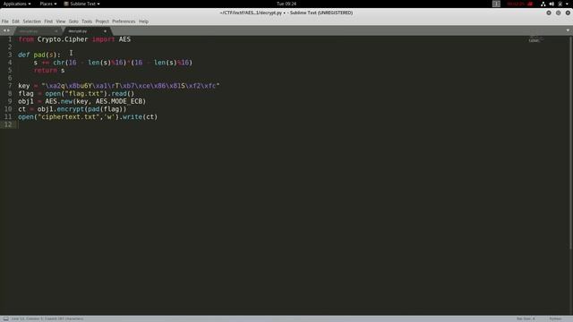 Crypto (AES Encryption)  CTF | Amrita Inctf Challenges | Easy CTF Writeups..
