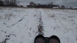 Пакатушки на Альфе по первому снегу.