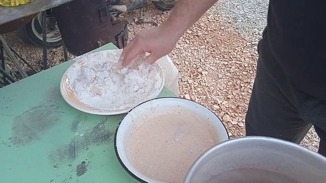 КФС крылышки по собственному рецепту.