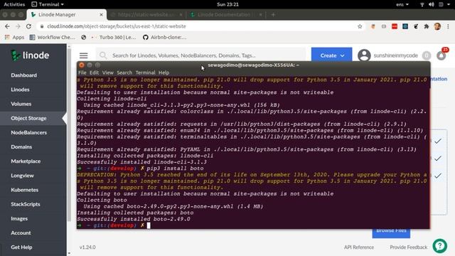 Deploy A Static Website Using The Linode CLI | Object Storage Tutorial смотреть онлайн