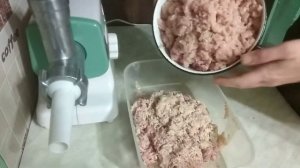 ДОМАШНЯЯ  куриная колбаса! Сочнее не бывает! Купаты куриные. Замораживаем впрок.