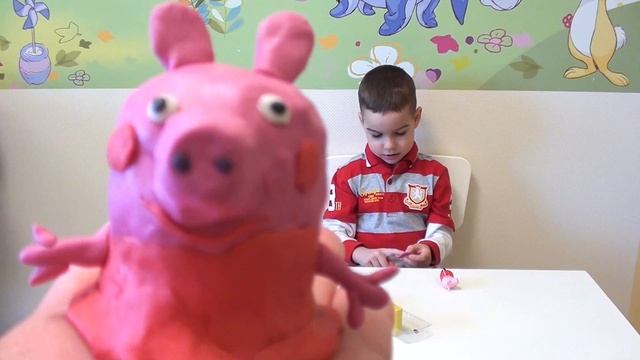 Секреты пластилина.  Лепим Свинку Пеппу своими руками. смотреть онлайн
