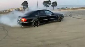 W211 Club Georgia Official meeting 23/01/2021 W211 5.0 stock burnout drift donut