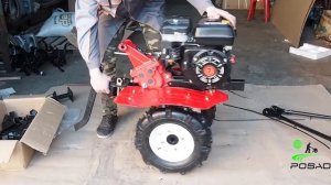 Сборка бенз. мотоблока Брест МБ 9