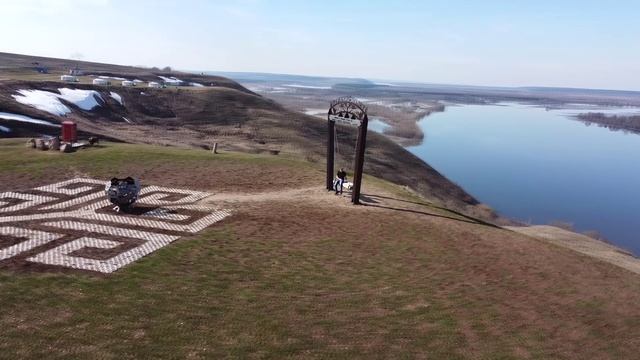 Птичий полет Отличные виды Облет на дроне Новородионовка Чувашия