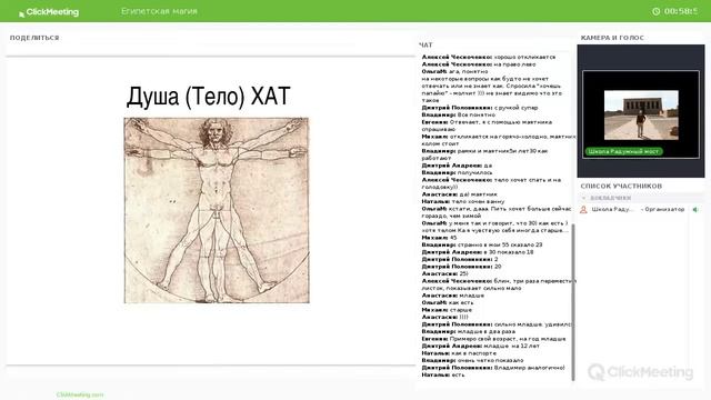 Египетская магия. Хат, Ка. Занятие 1-е.
