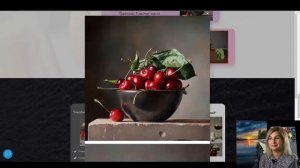Вебинар от Ольги Базановой - "Солнце на закате". Пишем маслом