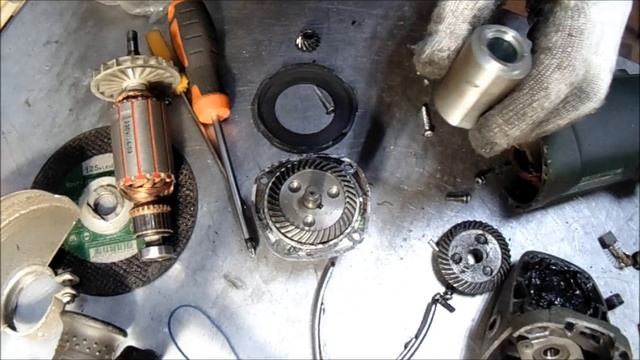 Как поменять шестерни на болгарке смотреть онлайн