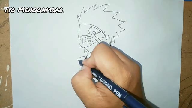 Cara menggambar chibi Kakashi dari Naruto Shippuden ( Speed Drawing ) смотреть онлайн