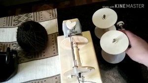 #рукоделие#электро прялка#метелица#Моем чешим и прядем!