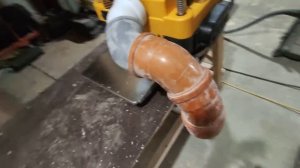 доработка dewalt 735 за 2 минуты. отводим стружку в мешок