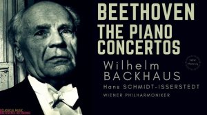 Beethoven - Piano Concertos No.1,2,3,4,5 'Emperor' / NEW MASTERING (ref.rec: Wilhelm Backhaus)