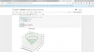 Learn matplotlib using three dimensional plot in data science 2023 telugu #subscribe #datascience 1