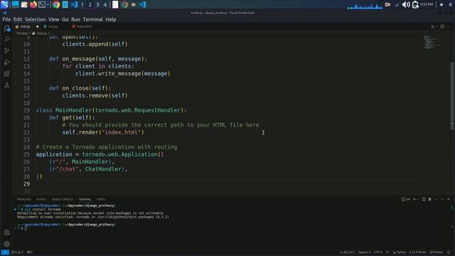 ? Master Real-Time Chat with Python & Tornado | Create an Interactive Chat App from Scratch