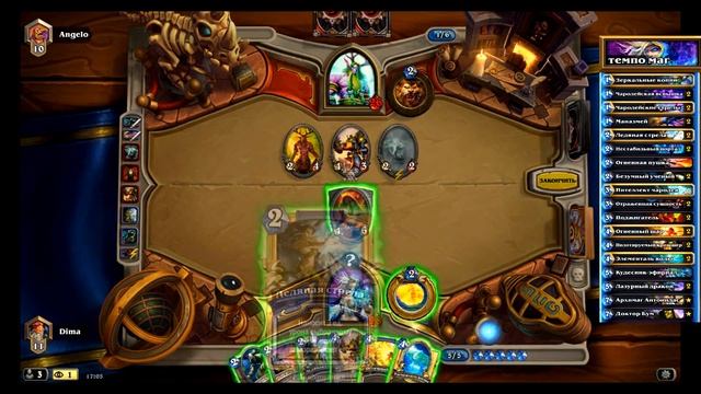Hearthstone: Темпо маг - колода и бои [Хартстоун] смотреть онлайн