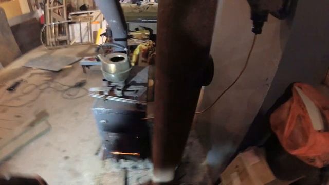 Буржуйка на отработке. смотреть онлайн