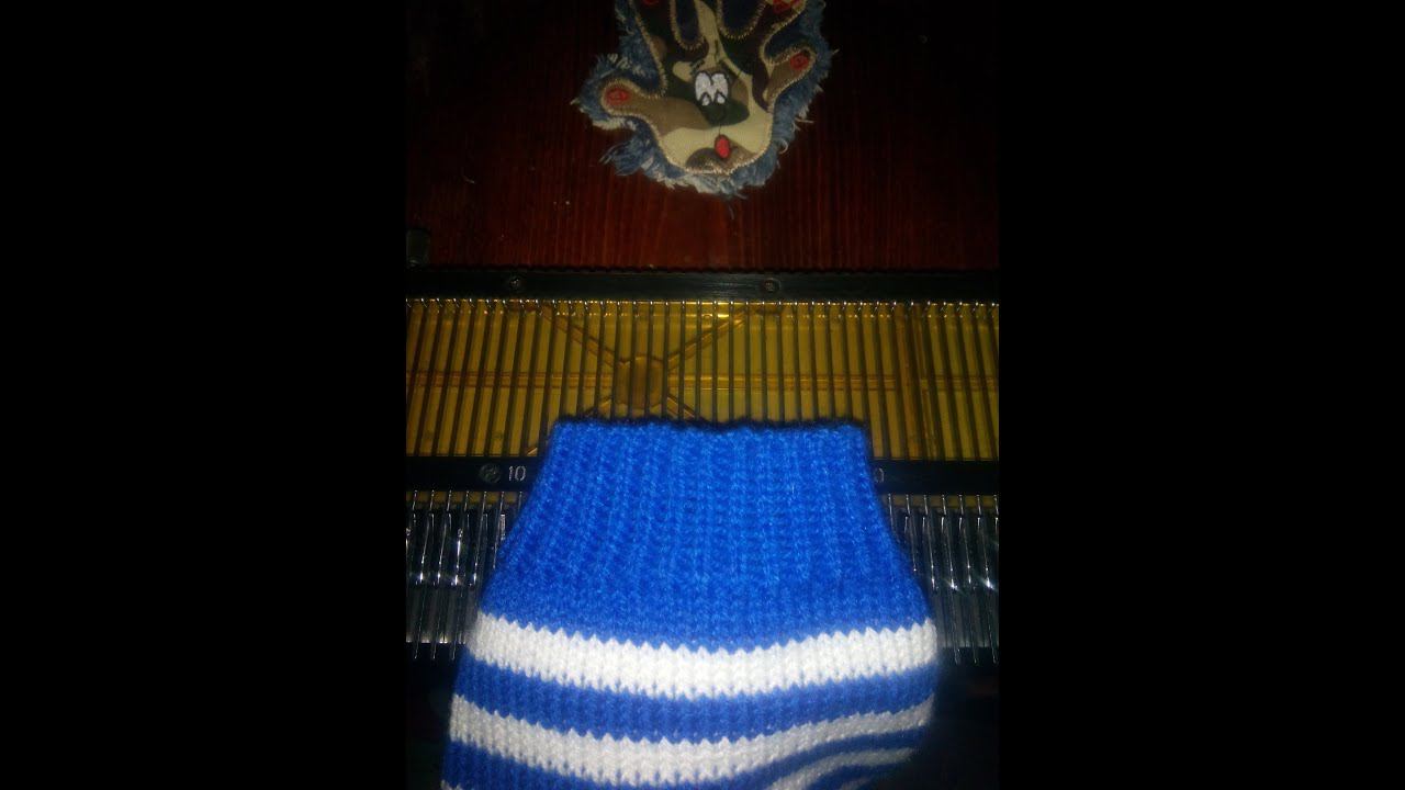 Резинка 1/1 с промышленным краем. смотреть онлайн