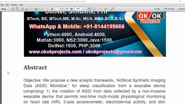 Sleep Classification With Artificial Synthetic Imaging Data Using Convolutional Neural Networks смотреть онлайн