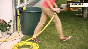 Как работает насос для полива  KARCHER