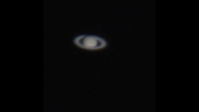 My view of Saturn with a 127 mak scope смотреть онлайн