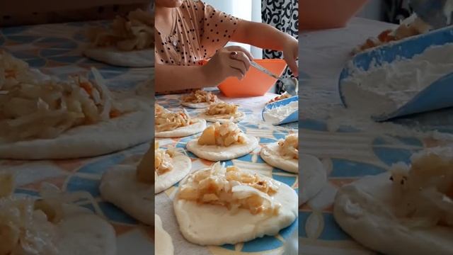 Пирожки с картошкой. Казакша рецепт.