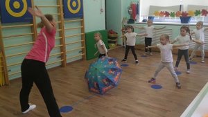 Музыкальная разминка для малышей.