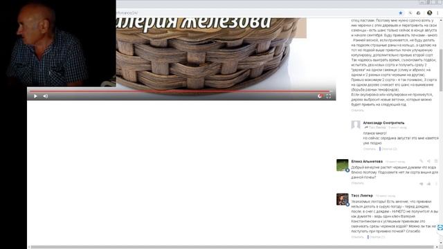 Черешня и Вишня при близком залегании грунтовых вод смотреть онлайн