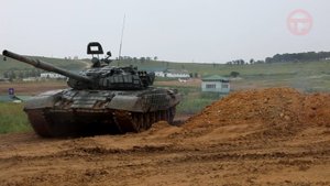 Стрельбы из танков прошли на полигоне Сергеевском