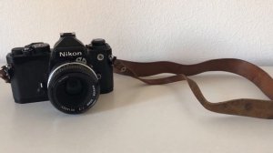 Как вставить и достать плёнку в Nikon FE + советы